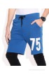 Jack & Jones Blue Cotton Shorts Jack & Jones Blue Cotton Shorts